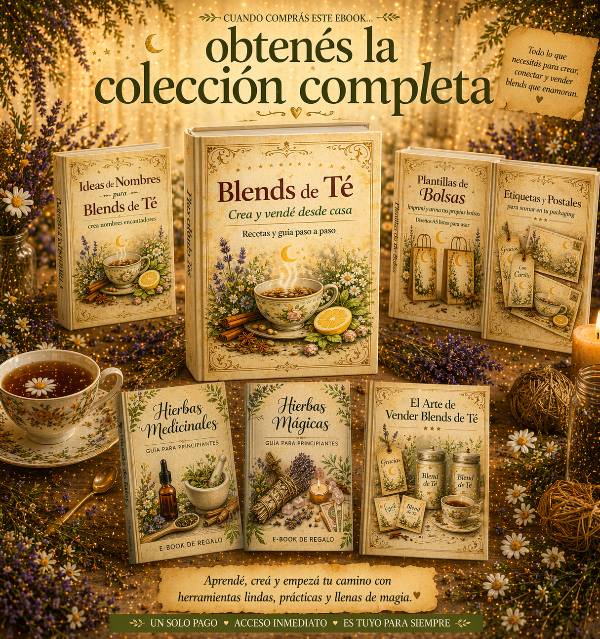 Creá y Vendé Blends de Té: Empezá tu negocio con baja inversión